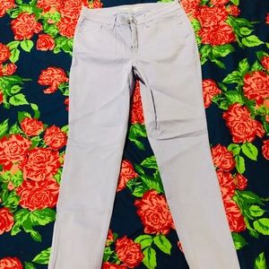 Old Navy Mid-Rise Rockstar Lavender Jean Capris